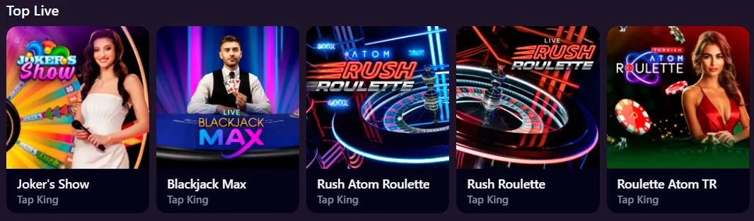 live games kult casino